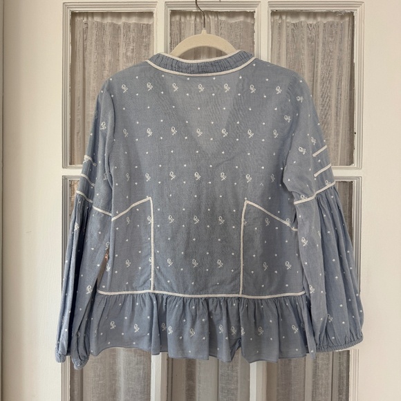 Ulla Johnson Etienne Blouse, Size 2 - Picture 2 of 6